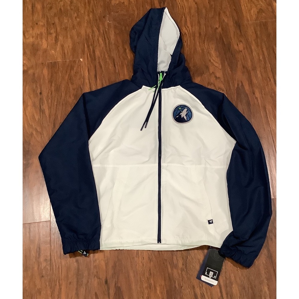 Fanatics NBA Minnesota Timberwolf Anorak Windbreaker Jacket - Men's M